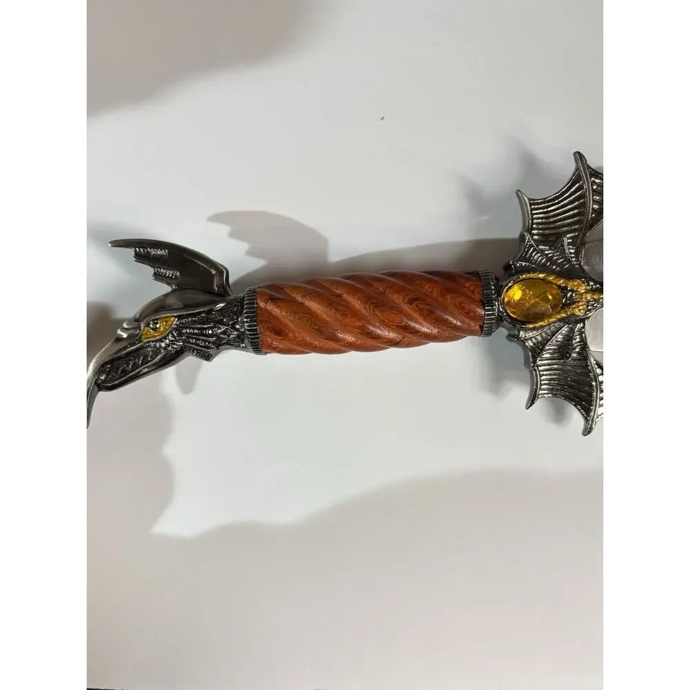 Frost Cutlery Damascus Steel Design By Jim Frost Fantasy Knife Immortal Warrior